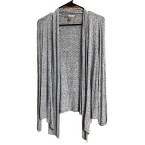 Forever 21 Light Gray Women's Open Cardigan